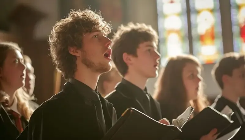 When high school choir students need help, asking the school choir director is key